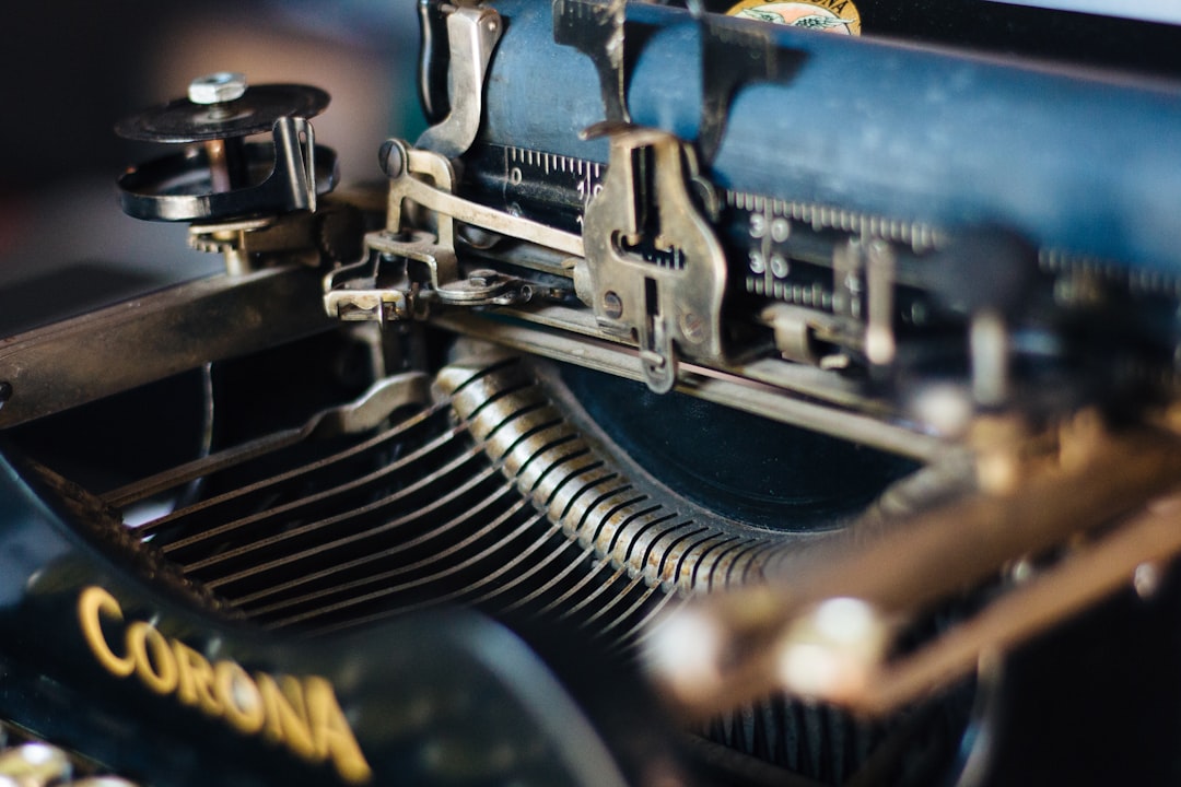 Ribbon printer.