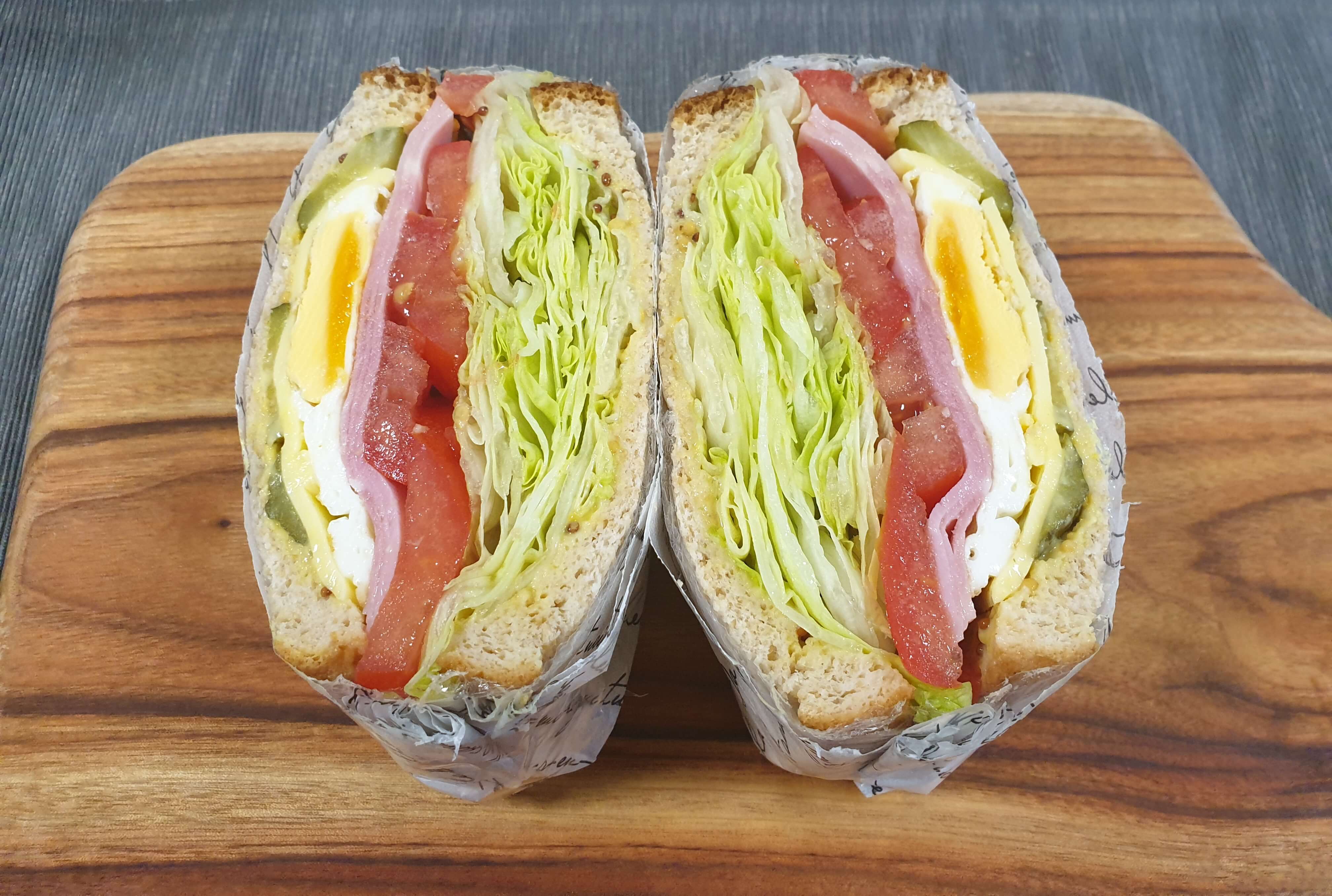  카페에서 배운 클럽 샌드위치 레시피