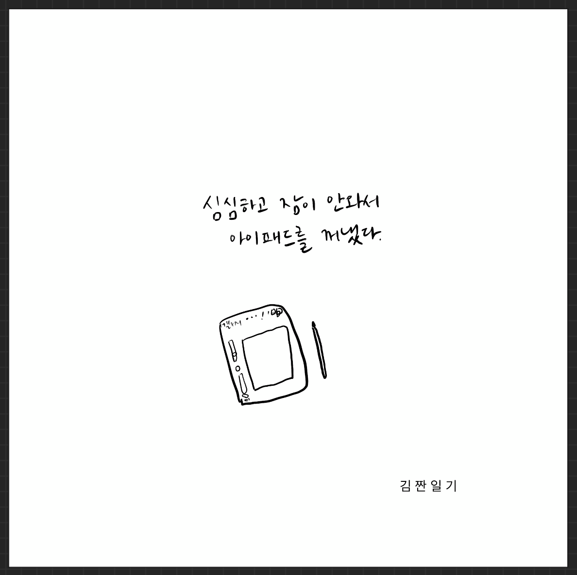  김짠일기