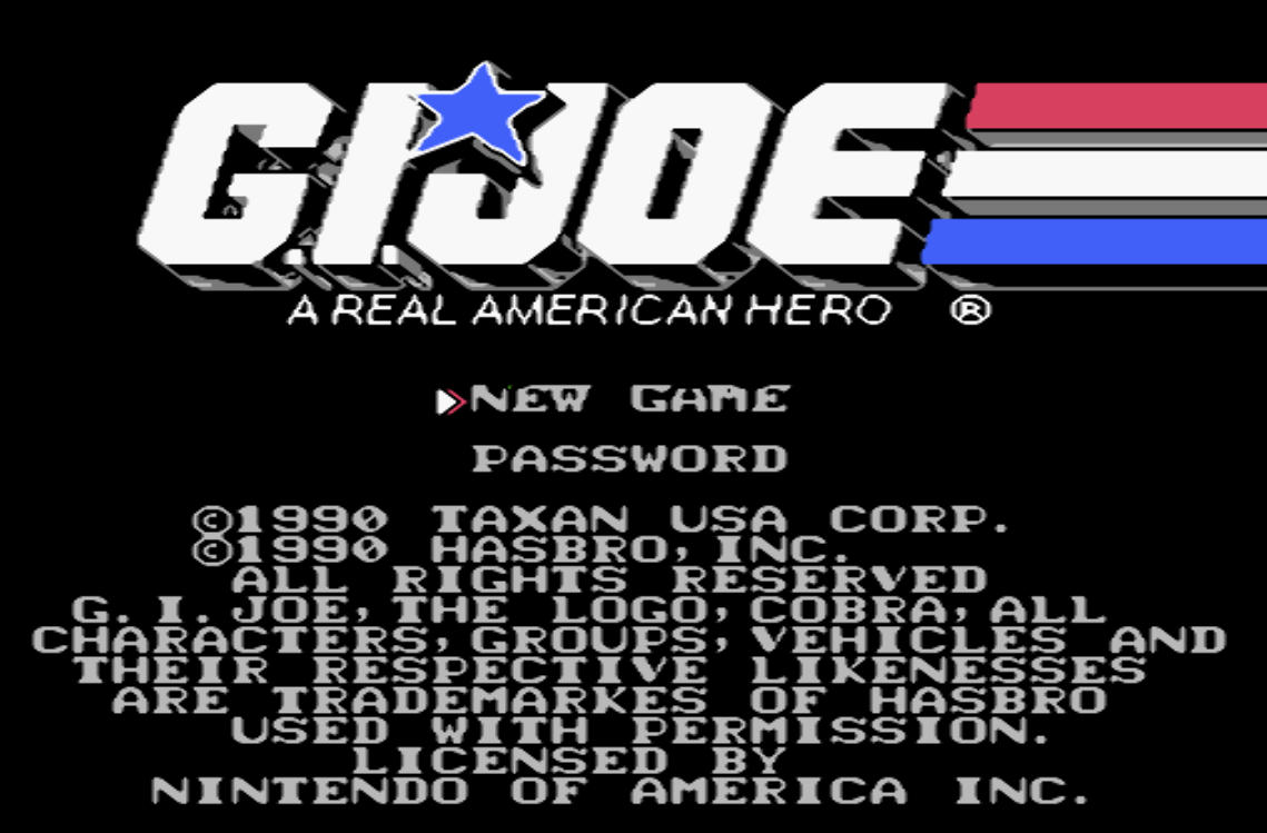  G.I. Joe 어 리얼 아메리칸 히어로 USA (패미컴 - FC)