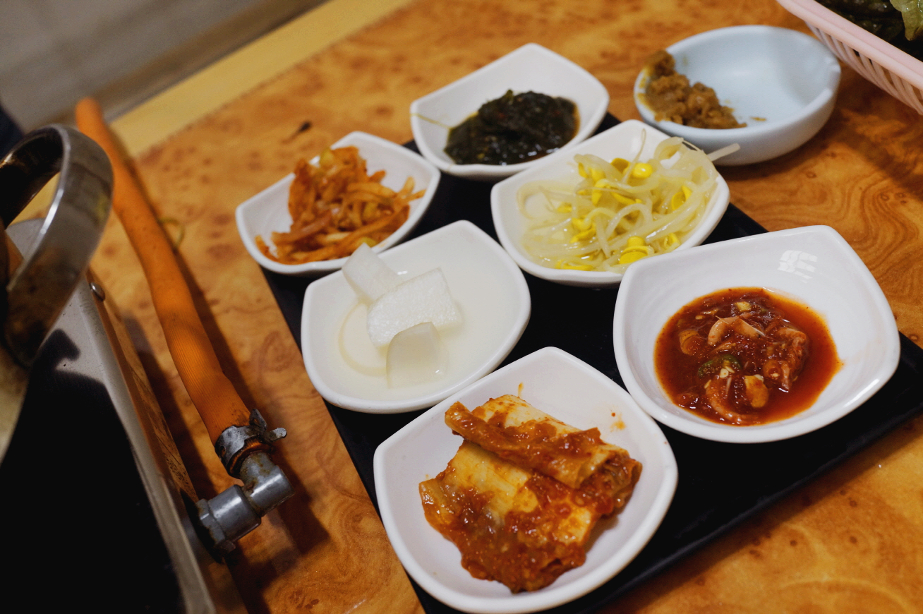 전남 장흥 여행 맛집 장흥 삼합 취락식당 소고기 한우 키조개