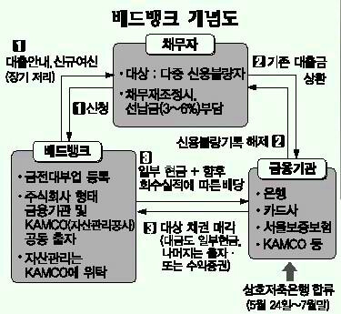 배드뱅크 개념도