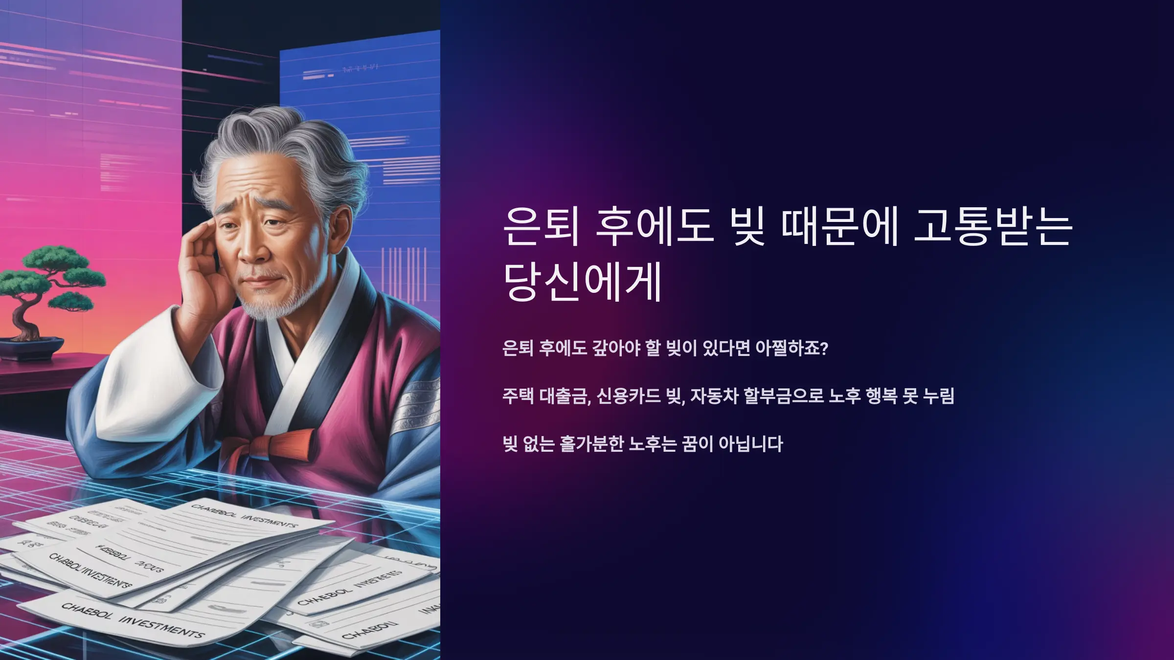 은퇴 전 반드시 해야 할 부채 청산 순서