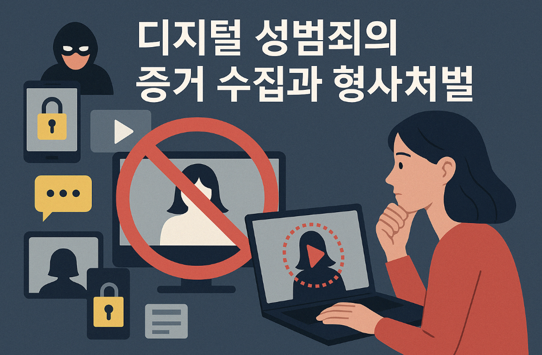 디지털 성범죄의 유형, 증거 수집, 형사처벌 기준
