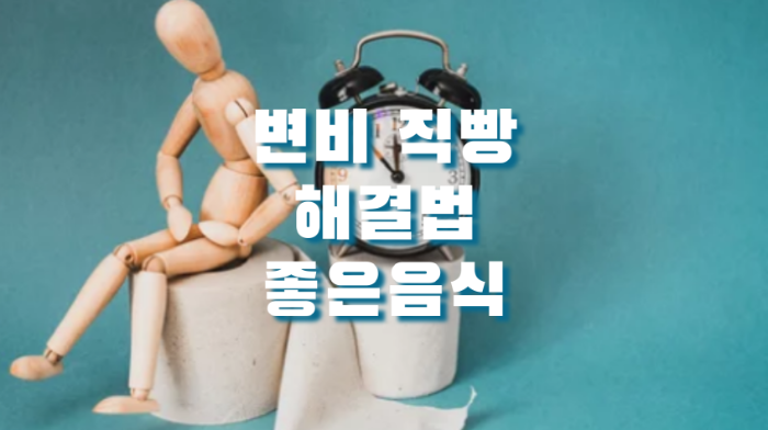 변비 원인 직빵 해결책