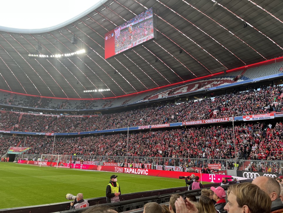 호펜하임 경기 직관후기 (알리안츠아레나) [뮌헨일상] #45. FC바이에른 vs 34