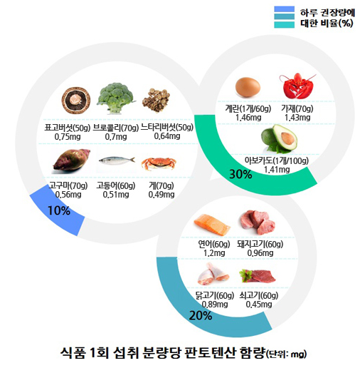  판토텐산의 효능과 부작용