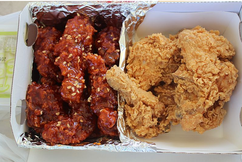 한국의 대표 음식 치킨