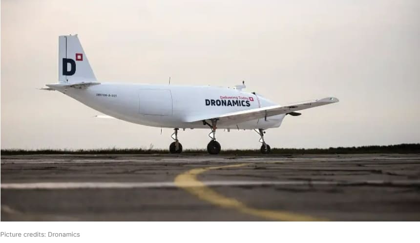 상용화 앞둔 세계 최초 화물 드론 &#39;Dronamics&#39; VIDEO: London-based Dronamics&#44; world’s first cargo drone airline to raise €2M funding
