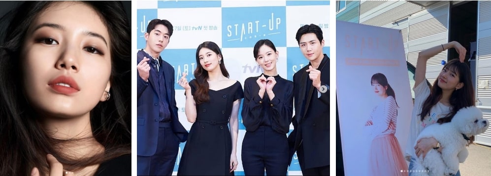  스타트업 등장인물관계도 프로필(수지, 남주혁,한지평,강한나)