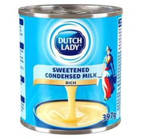더치레이디 DUTCH LADY 무가당연유(Evaporated milk) 가당연유(Sweetened condensed milk)&#44; 397g&#44; 1pc