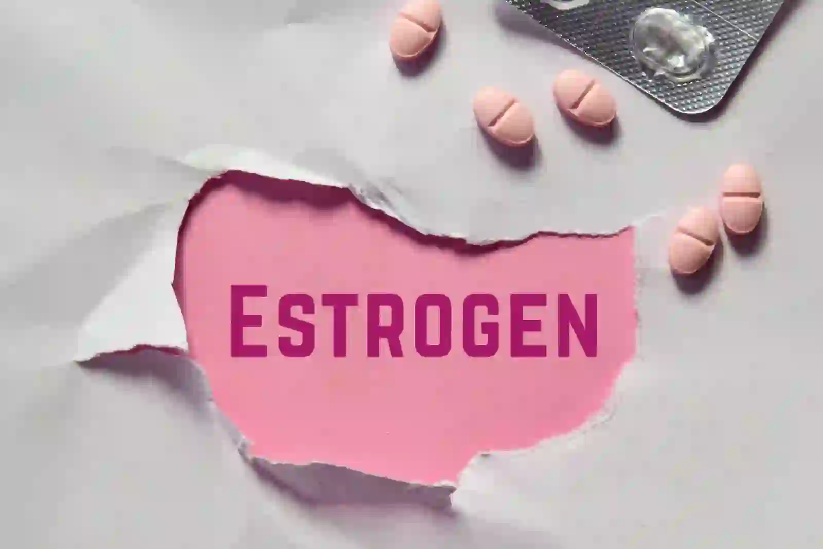 에스트로겐 우세증의 발생시키는 절대적일수도 있고 상대적일수도 있는 과도한 에스트로겐에 대한 사진