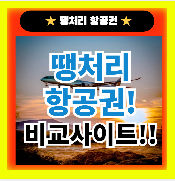  땡처리 항공권 공동구매 항공권 비교사이트 혜택 정보(일본 제주 유럽여행 등)