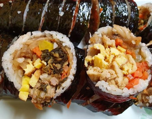 시래기김밥