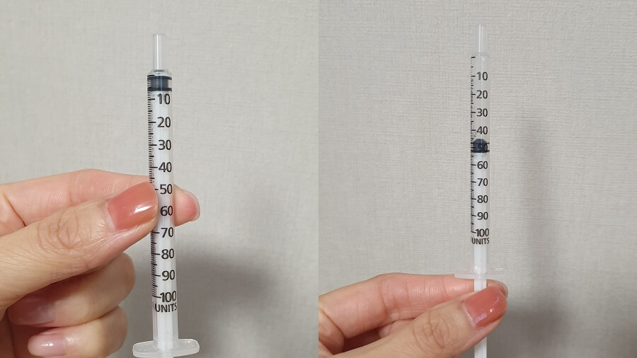 주사기를-활용하여-물갈이제-측량