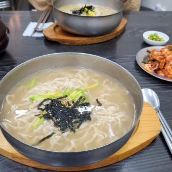 손칼국수 들깨칼국수