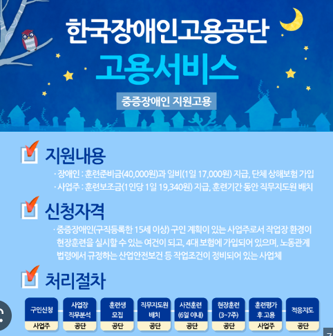 한국장애인 고용공단 고용서비스