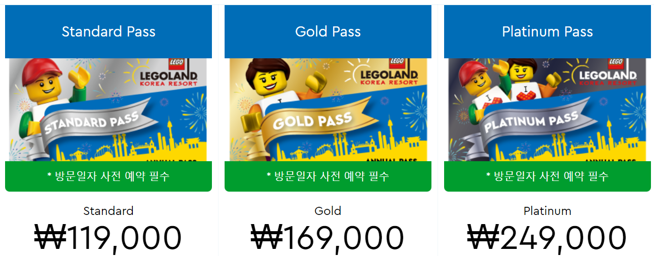 레고랜드 연간이용권