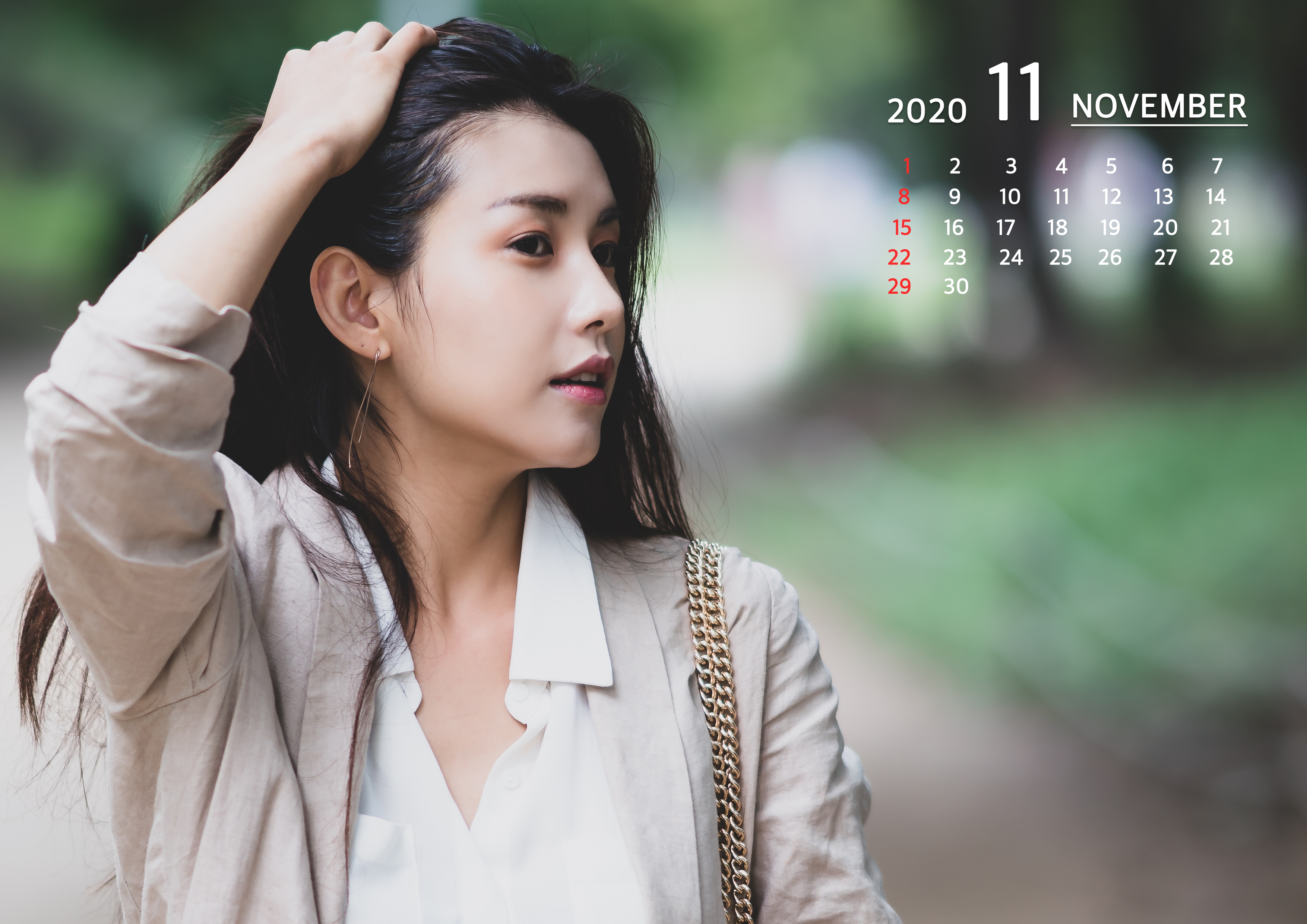  2020년 11월달력 프린트 (배경화면 무료배포)