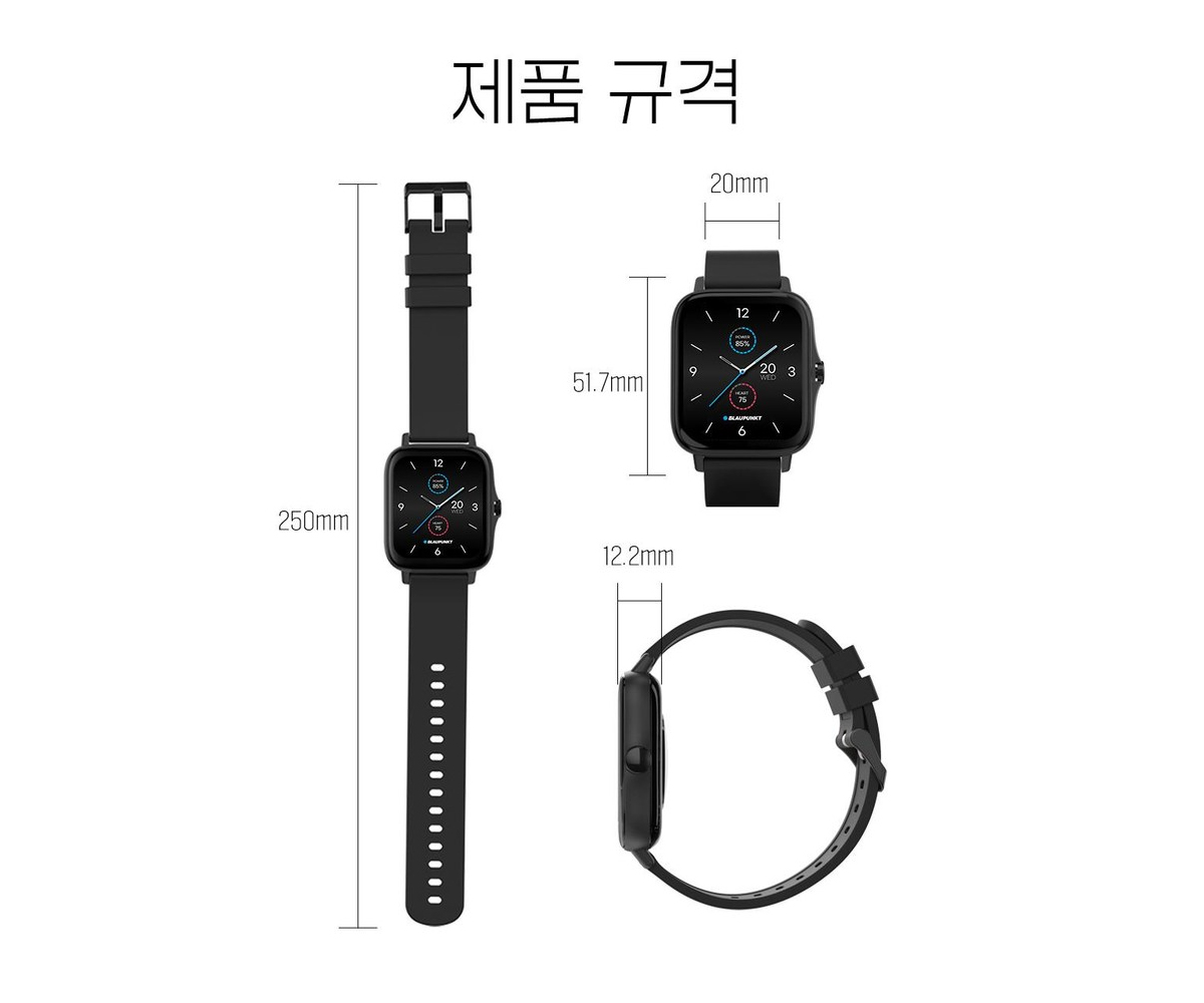 스마트워치 사이즈정보