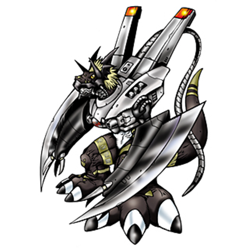  [디지몬도감] 브랏크메가로그라우몬 ブラックメガログラウモン BLACKMEGALOGROWMON BLACKMEGALOGROWMON
