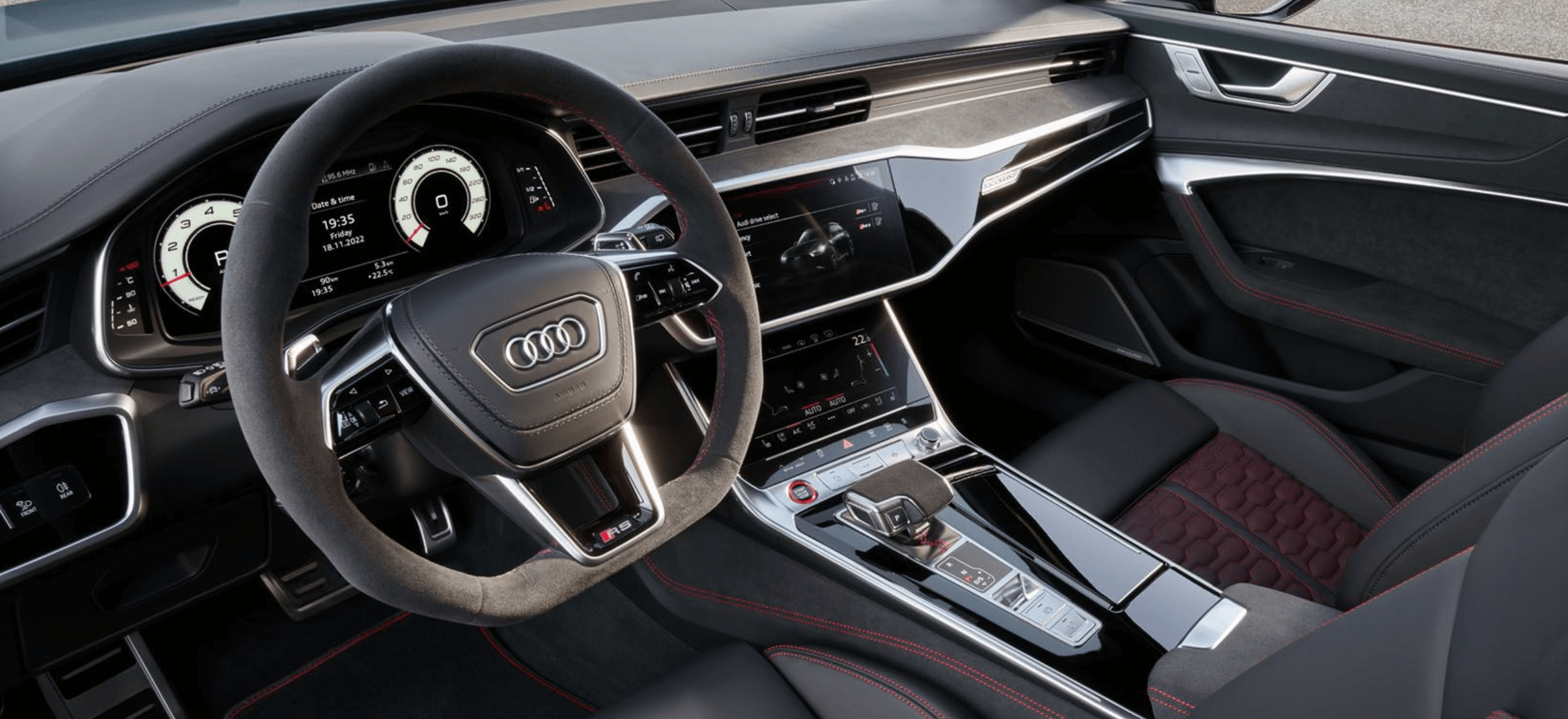 더 뉴 RS 6 아반트 퍼포먼스 실내 인테리어