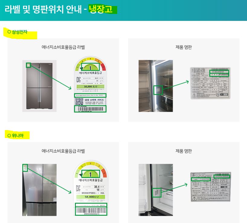 1등급 고효율 가전 환급 신청 방법