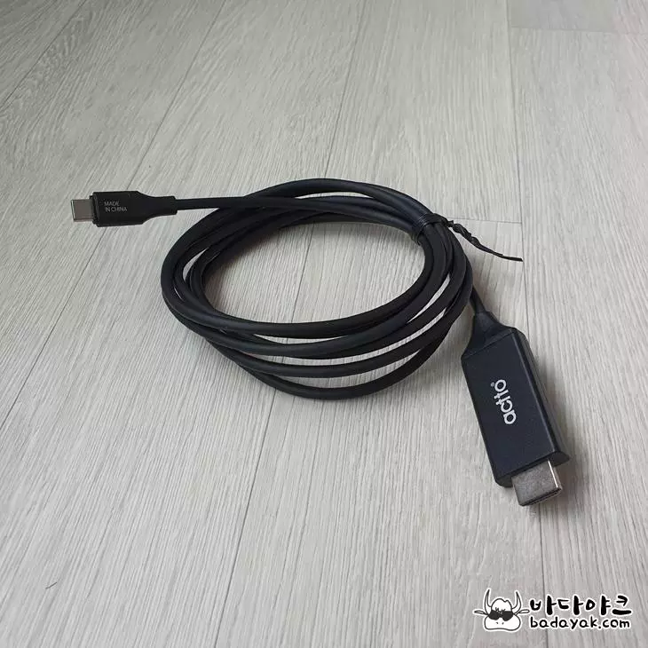 HDMI 변환 USB Type-C 케이블