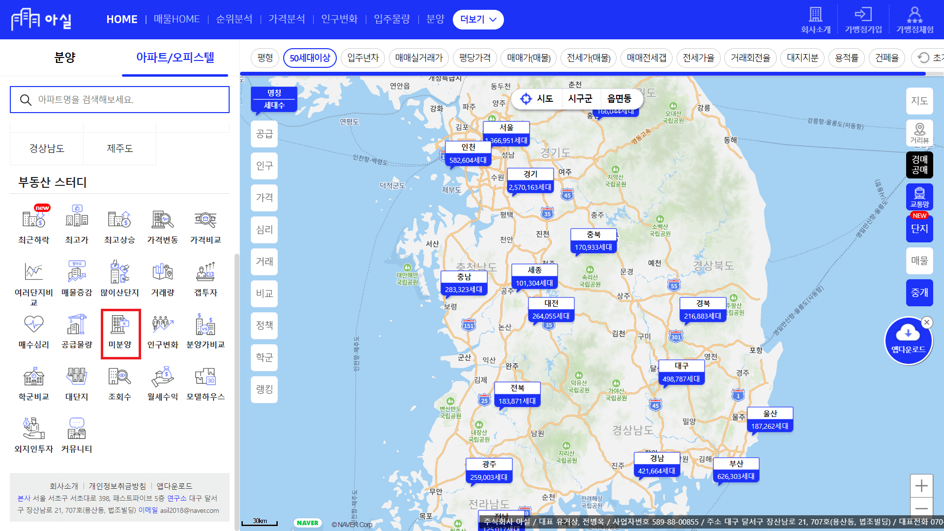 아실 - 부동산 스터디 - 미분양