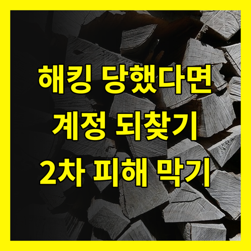 인스타그램 해킹, 털린 계정 되찾고