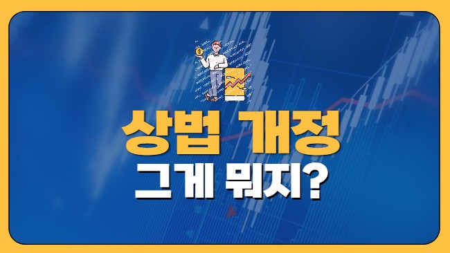 상법개정이란