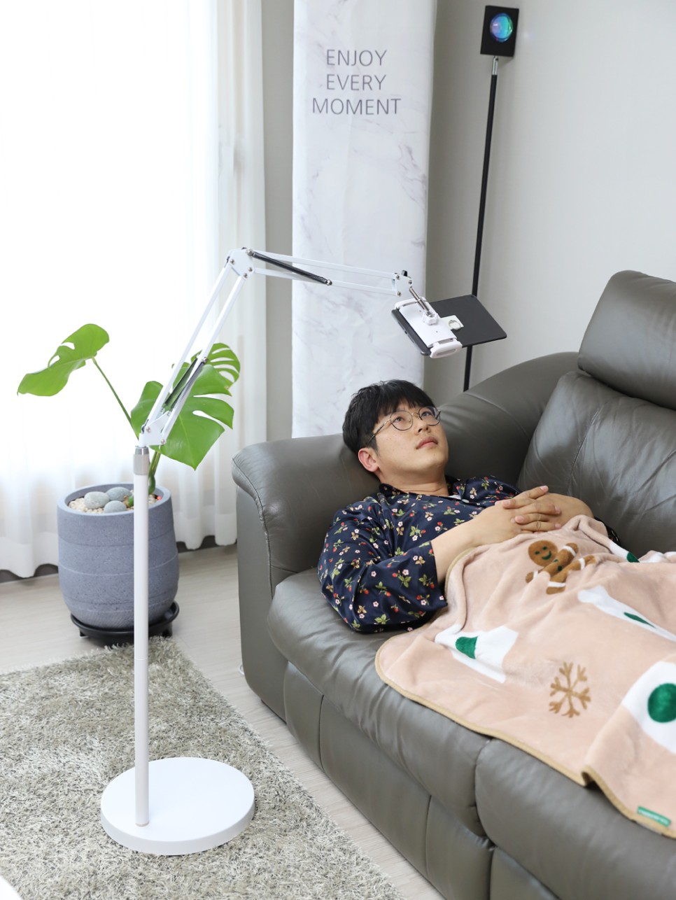 아이패드 거치대 침대 태블릿 거치대 17
