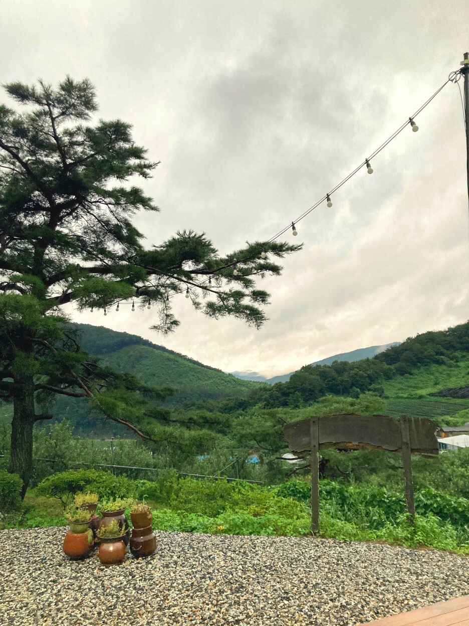 언덕위의 다락방 마당
