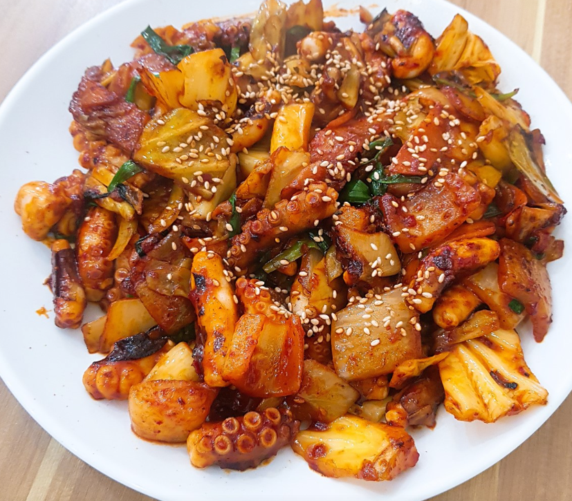 통볶음