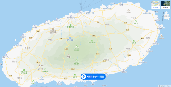공원위치지도