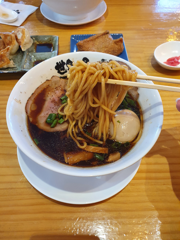 끝라멘-면발