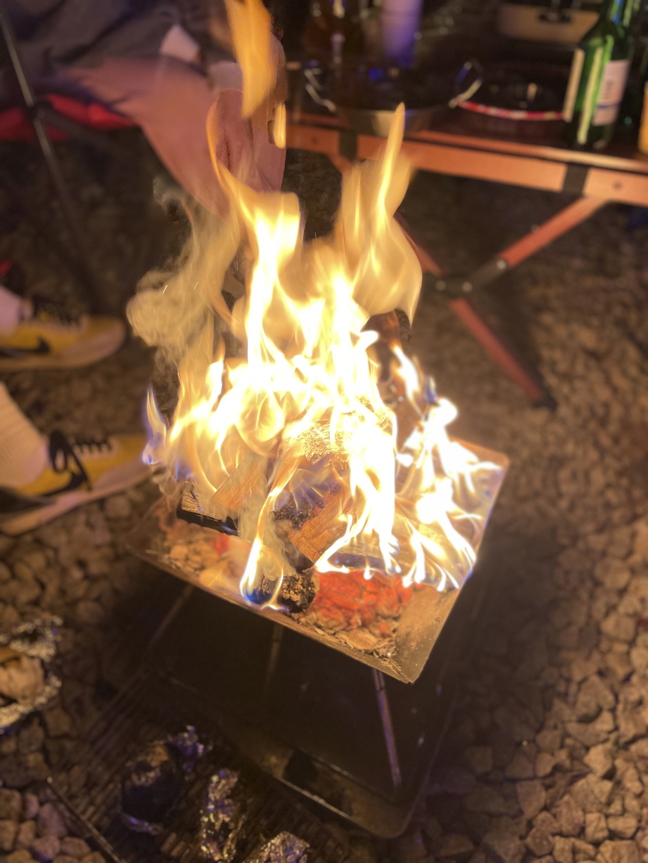 로하스-캠핑장-불멍