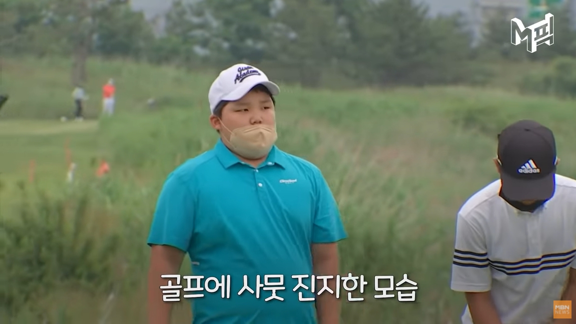 타이거우즈 같은 선수 되고 싶다 밝힌 '골프 꿈나무' 강호동 아들 ...