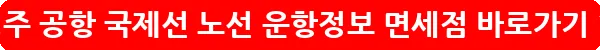 청주 공항 국제선 노선 운항정보 면세점_15