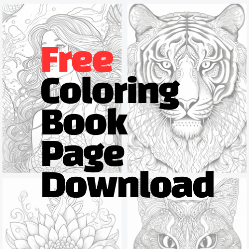 Free Coloring Book Page Download 썸네일
