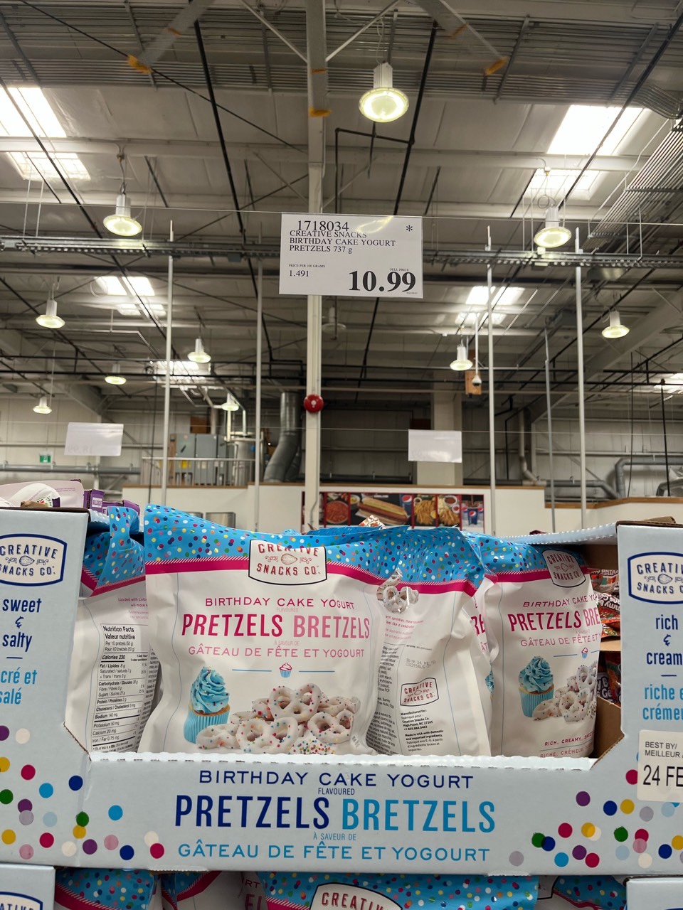 [코스트코] 딸기요거트 프레첼 (strawberry yogurt pretzel 🥨)