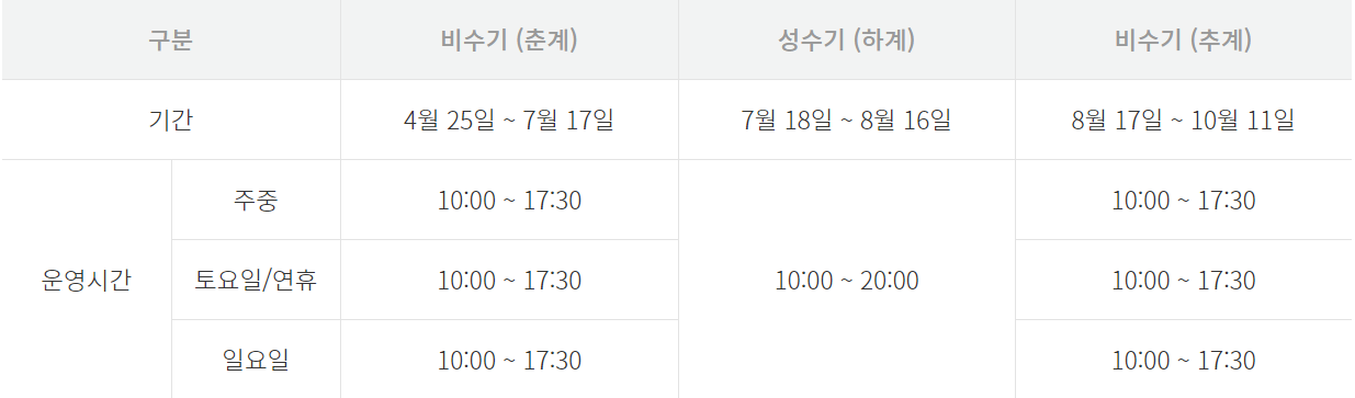  알펜시아 알파인코스터 가격 정보