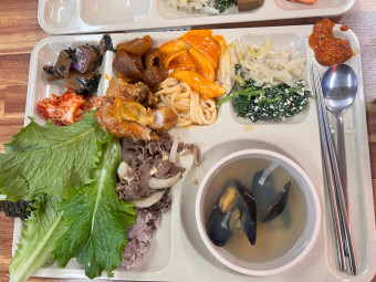 8000원 한식뷔페 치킨 생맥주