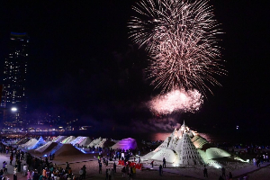 해운대-모래축제