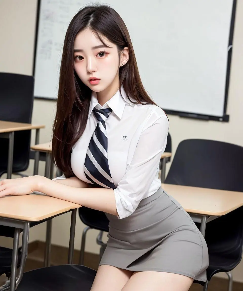 AI-Created School Uniform Girl - HotAIgirl