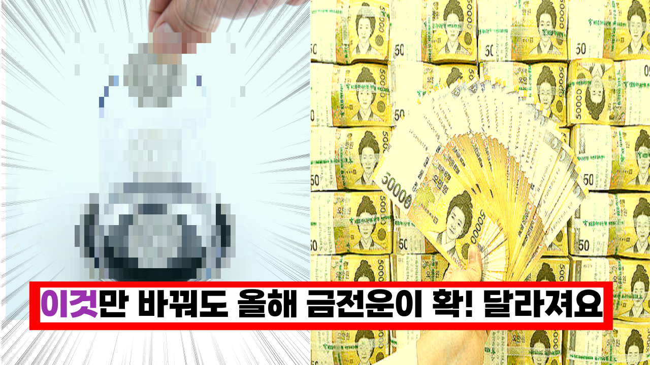  '진작 이렇게 할껄' 집안에 이것만 두면 올해 10억 금전운이 확! 들어와요.
