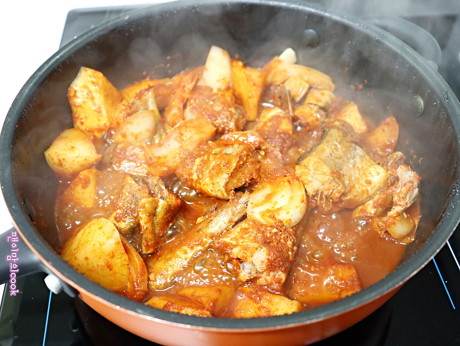 만드는법 집에서 술안주 베스트 코다리조림 만드는법 명태코다리찜 코다리무조림 25