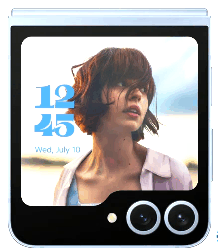 플립6 ai날씨배경화면