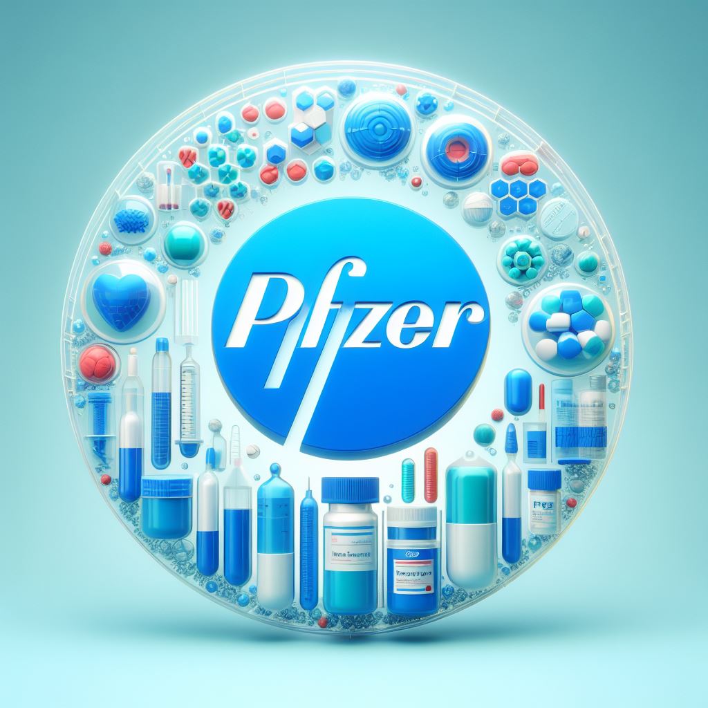 화이자(Pfizer) 기업 로고 이미지