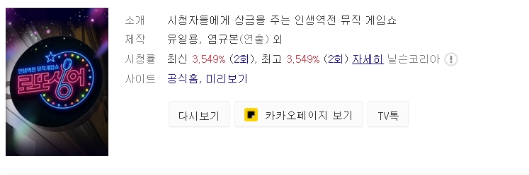  로또싱어 투표 방법과 시청률은 어떻게 될까